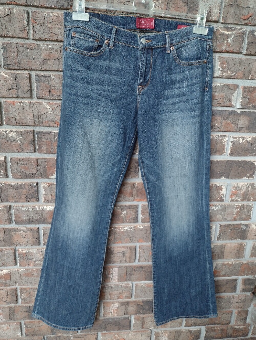Lucky Brand Blue Jeans Womens 12/31R (32x31) Sweet N Low Boot Cut Lucky You